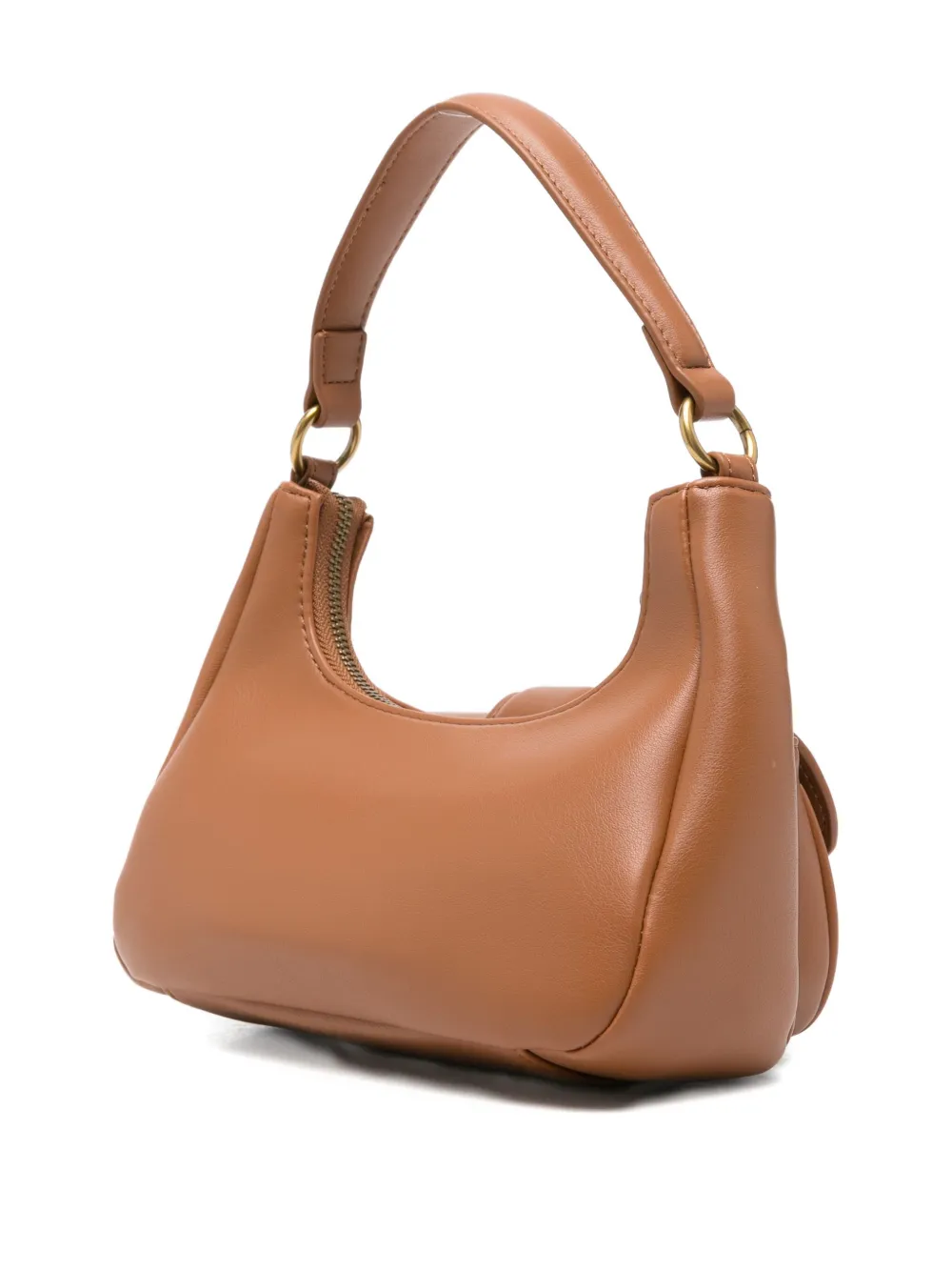 Just Cavalli Iconic Snakes Tote Bag In Brown