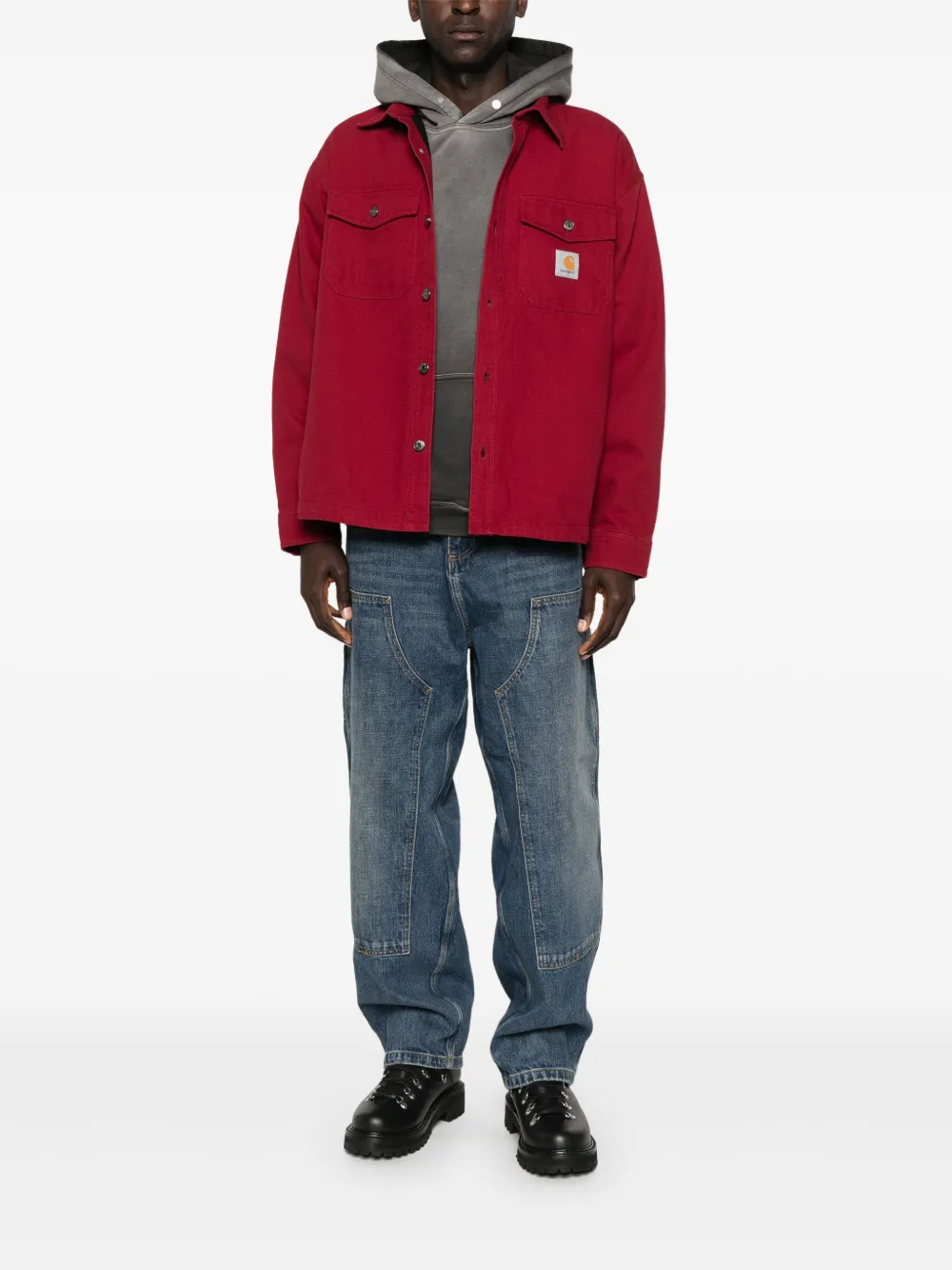 Carhartt WIP Selby over shirt | Image 2