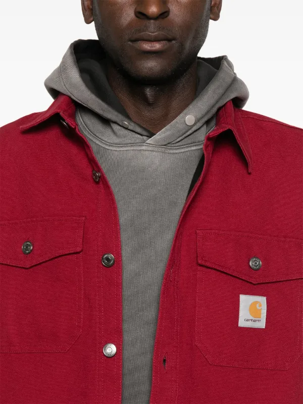 Carhartt WIP Selby Over Shirt | Red | FARFETCH