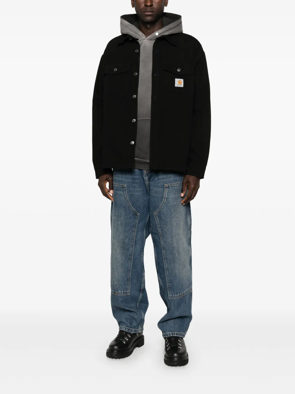 Carhartt WIP pocketed buttoned shirt | Image 2