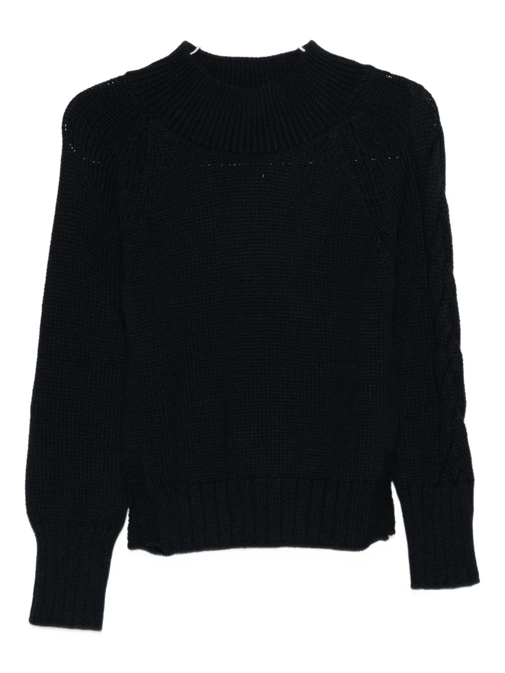 Intrecci Cable-knit Jumper In Blue