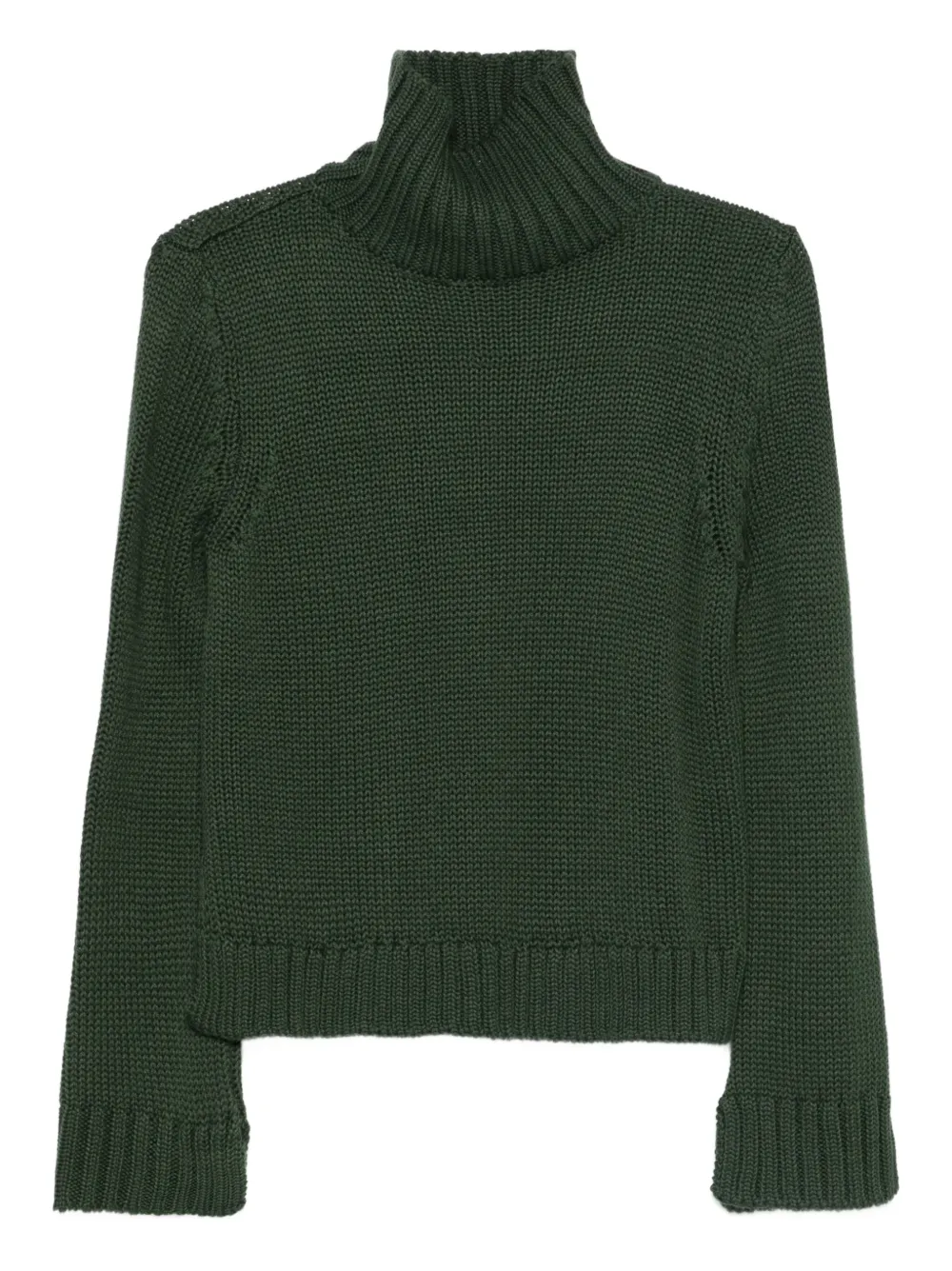 Intrecci suéter con cuello de tortuga | verde | Image 1