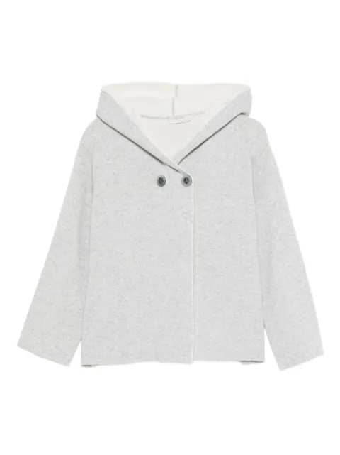 Intrecci hooded jacket