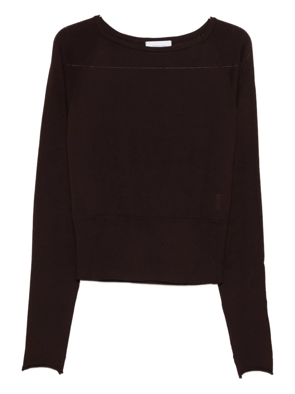 Daniele Fiesoli Long-sleeve Sweater In Brown