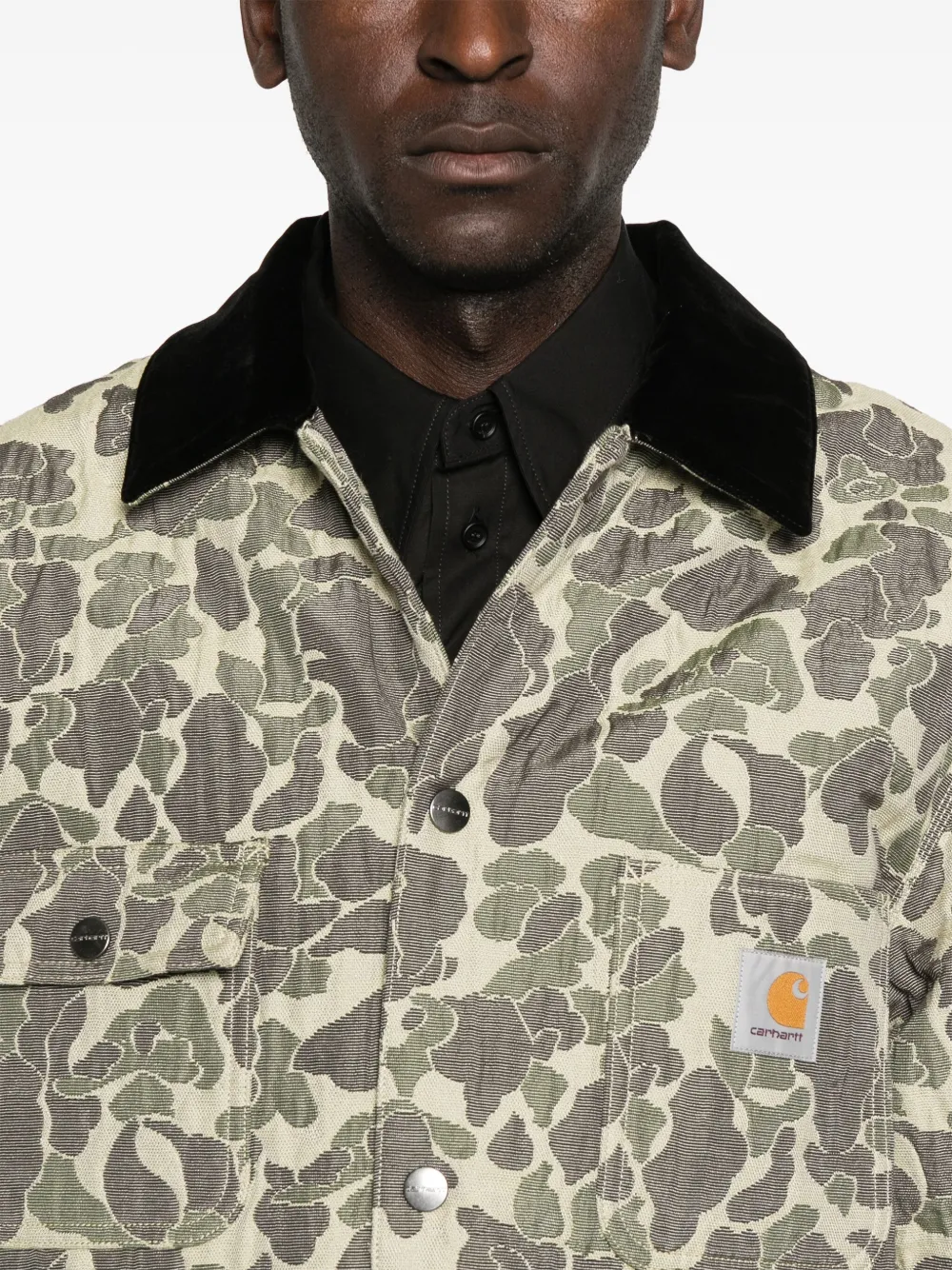 Carhartt Men S Tapestry Chore Coat Camo Duck In Multi