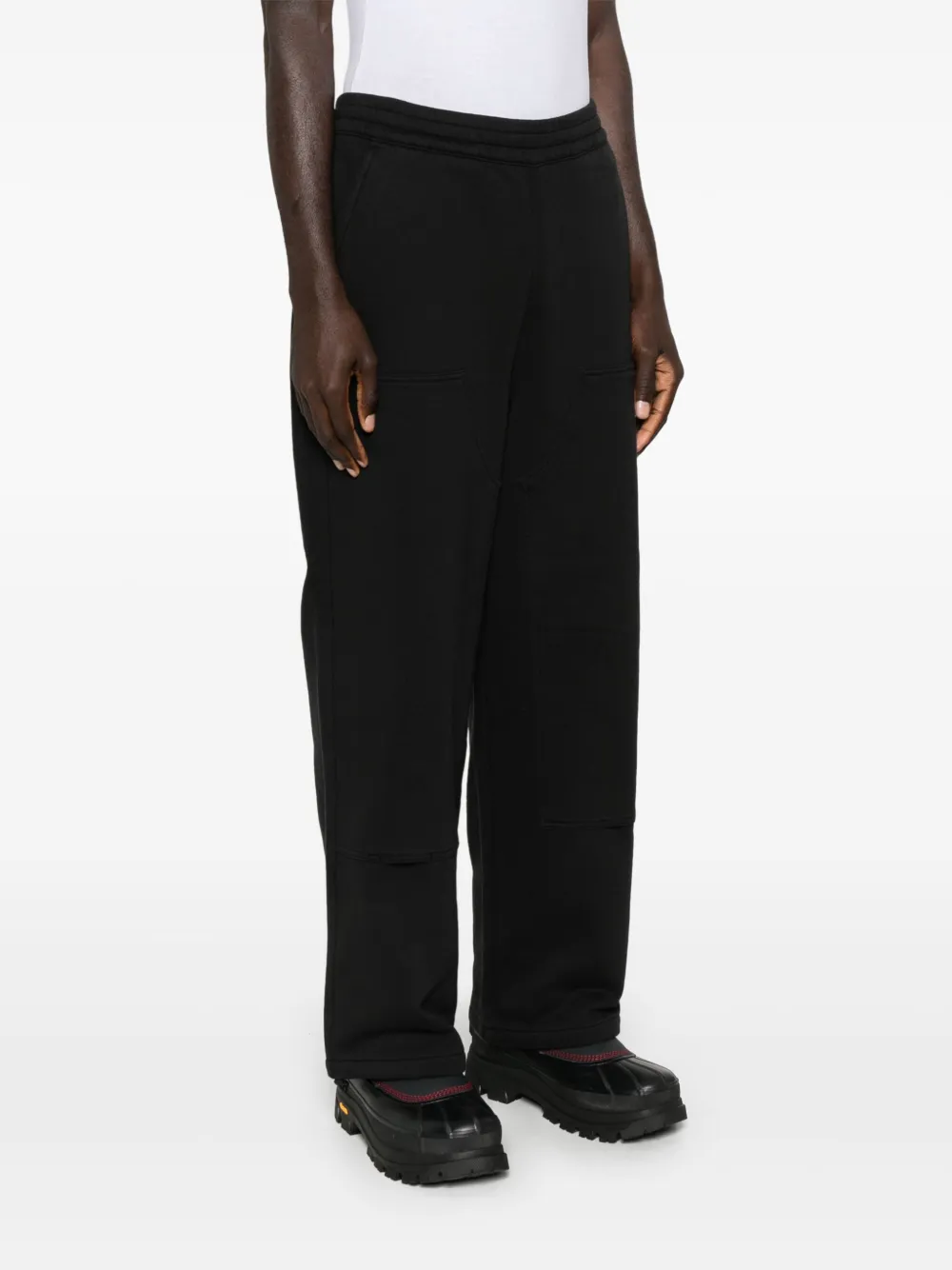 Carhartt Logo-patch Track Pants In Black