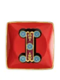 Versace Holiday Alphabet plate - Red