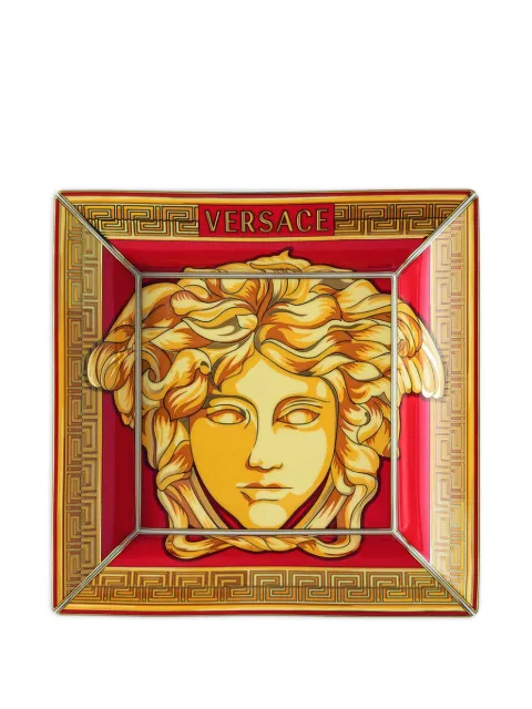 Versace Medusa Amplified square tray (18cm)