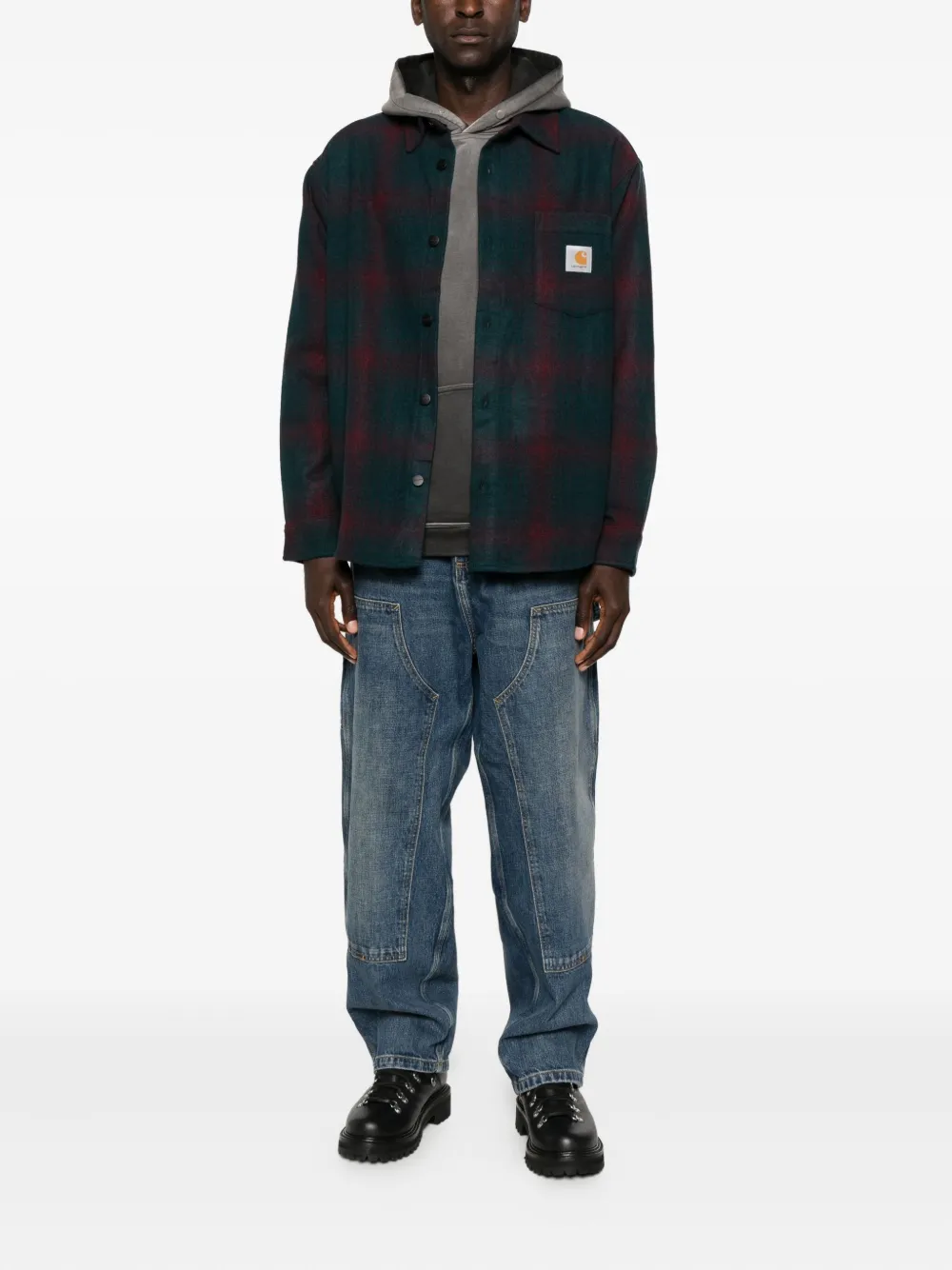 Carhartt WIP Plaid Pocket Shirt | Image 2