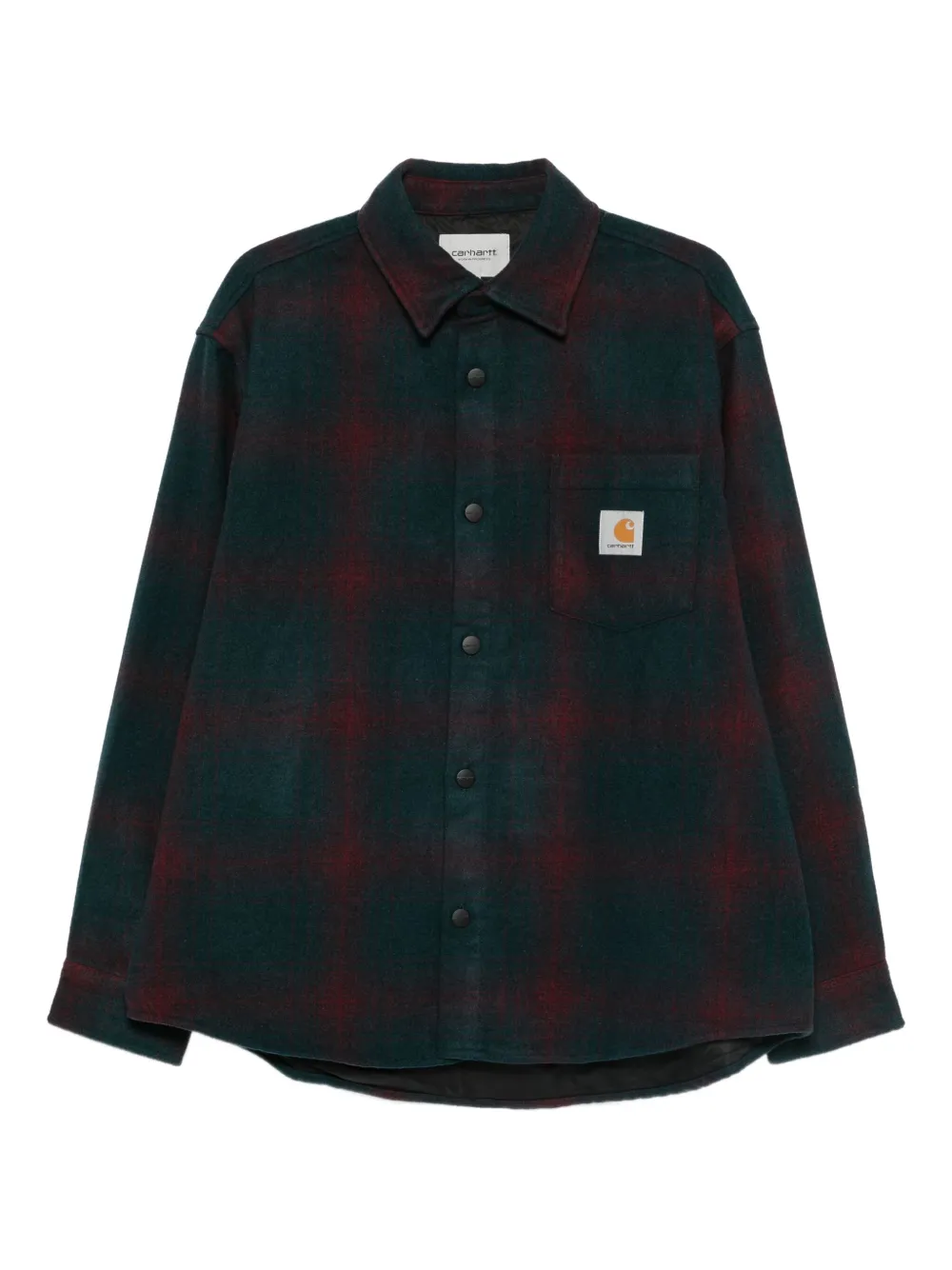 Carhartt WIP Plaid Pocket Shirt | Green | Image 1