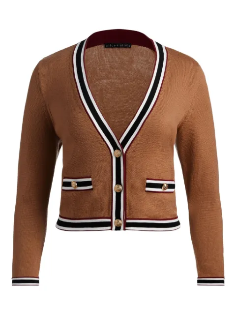 alice + olivia Kingsley buttoned cardigan