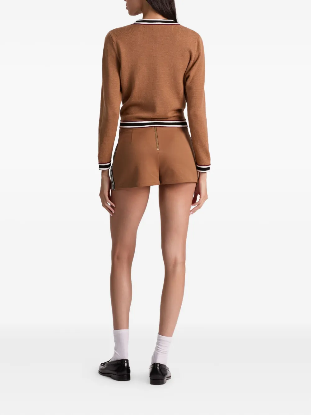 alice + olivia Kingsley vest met knopen Bruin