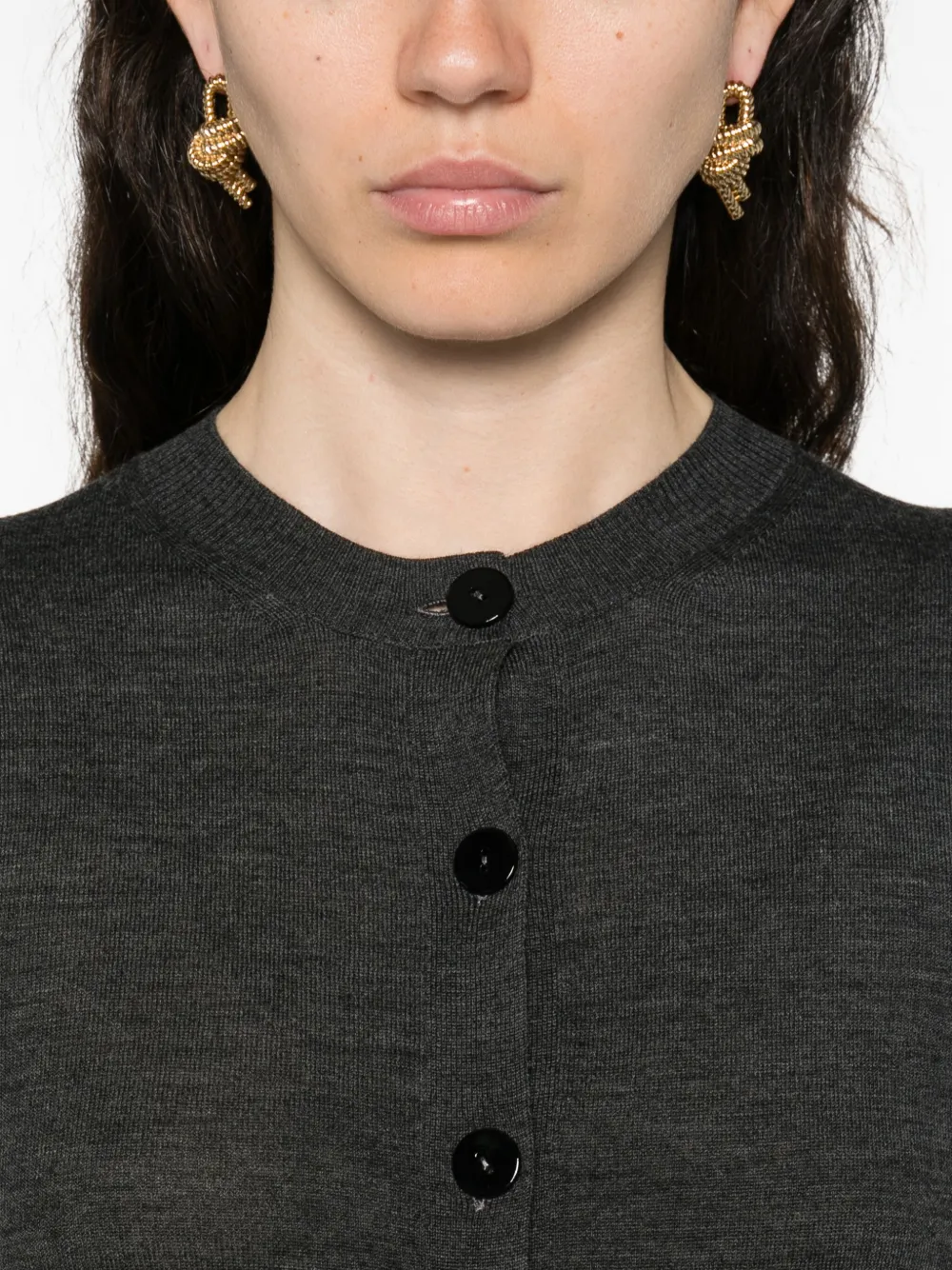 GOES BOTANICAL Cropped vest Grijs