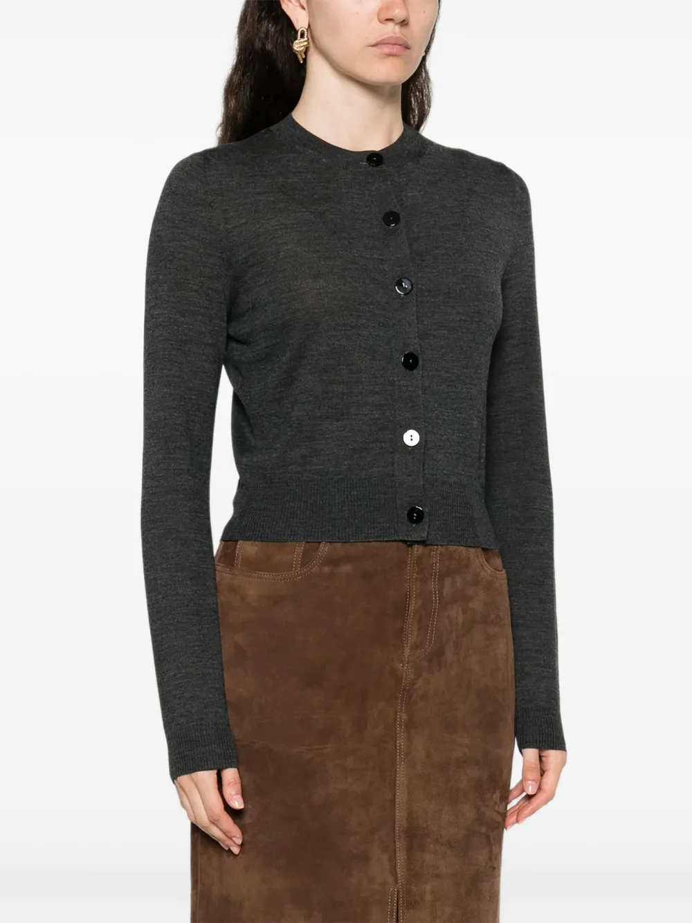 GOES BOTANICAL Cropped vest Grijs