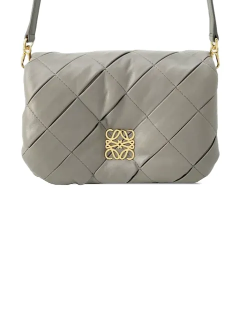 Loewe Pre-Owned bolsa crossbody Quilted Lambskin Goya Puffer Bag 2010-2025