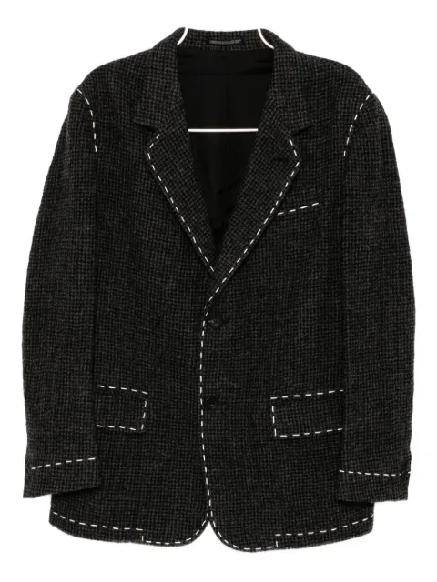 Y's wool hand-stitch blazer