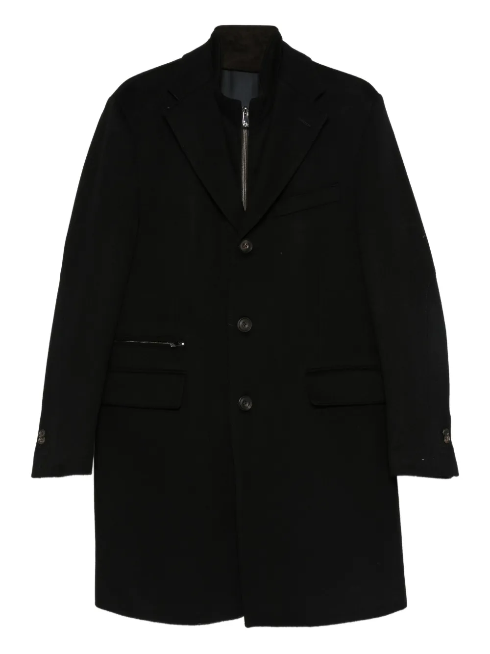 Corneliani chamarra con paneles | negro | Image 1