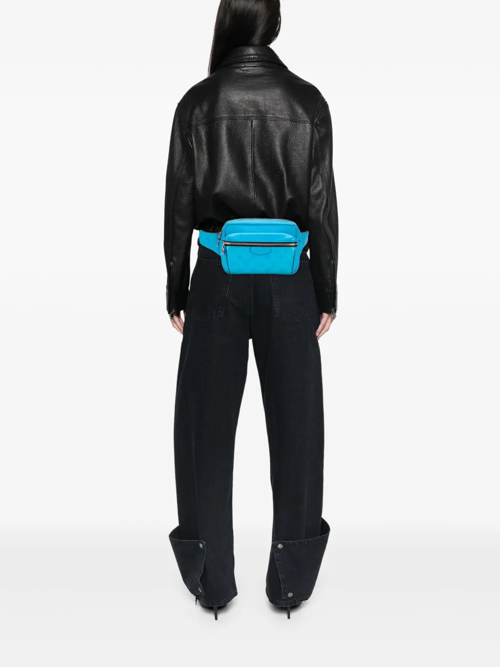 Louis Vuitton Pre-Owned 2020 Monogram Taigarama Outdoor Bumbag belt bag | Pre-Owned | Image 2