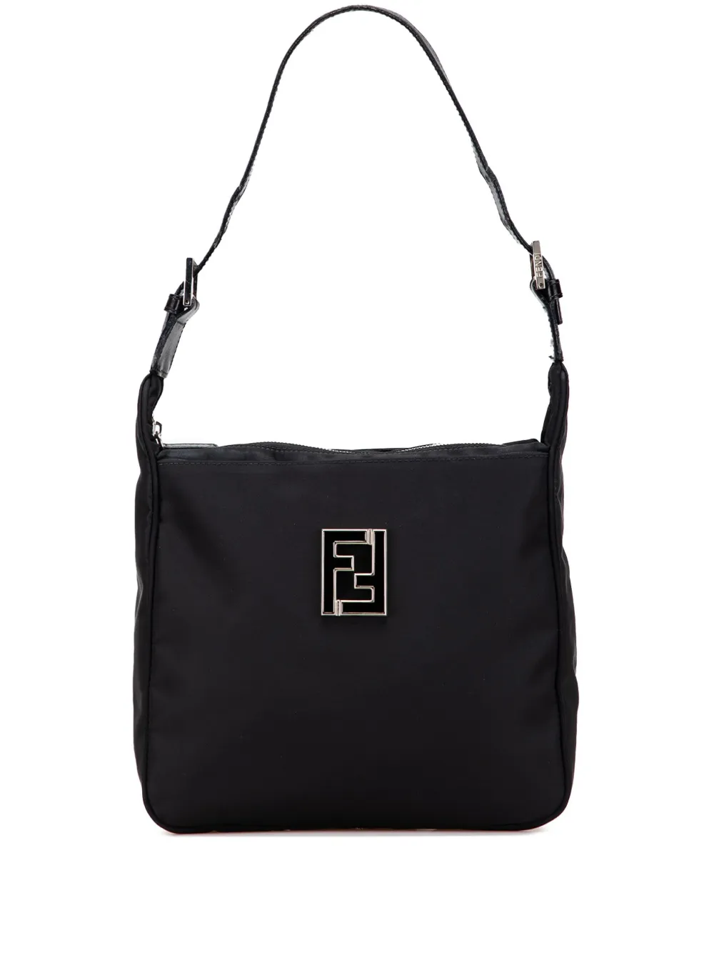 Fendi Pre-Owned 2000-2015 Nylon FF shoulder bag | Black | Image 1
