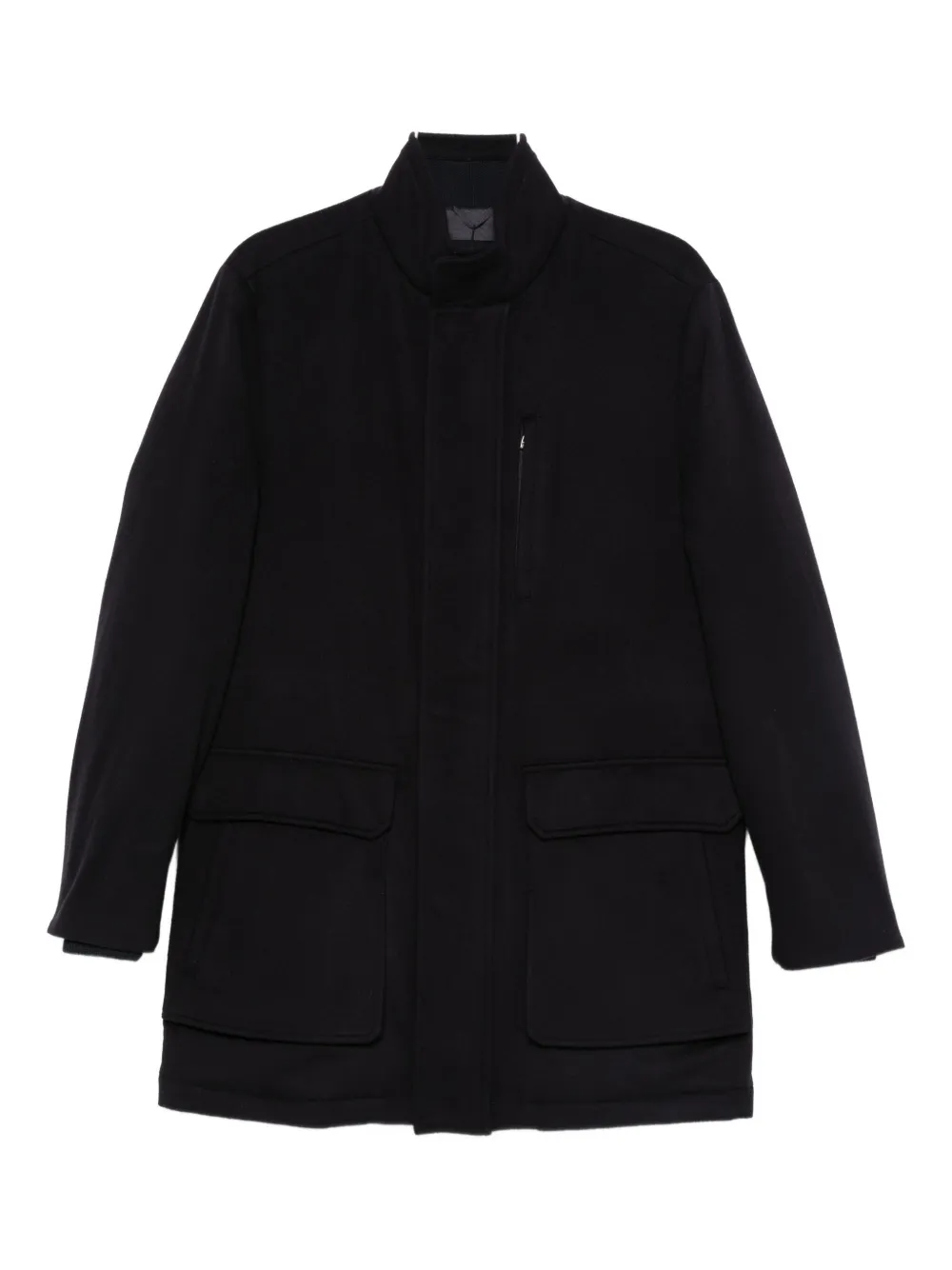 Corneliani Refined Blue Tailored Jacket In Black