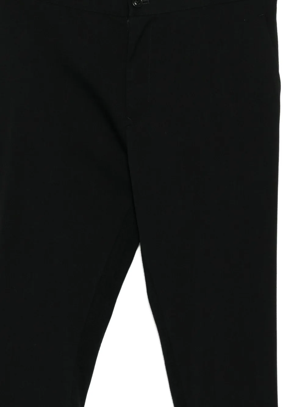 Y's Straight-leg Trousers In Black