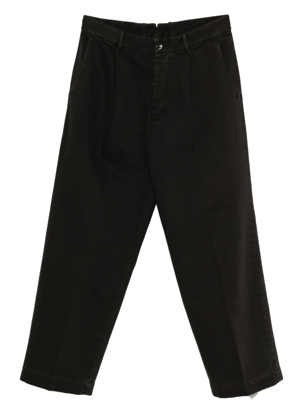 Nine In The Morning pleated chino pants | Brown | Image 1