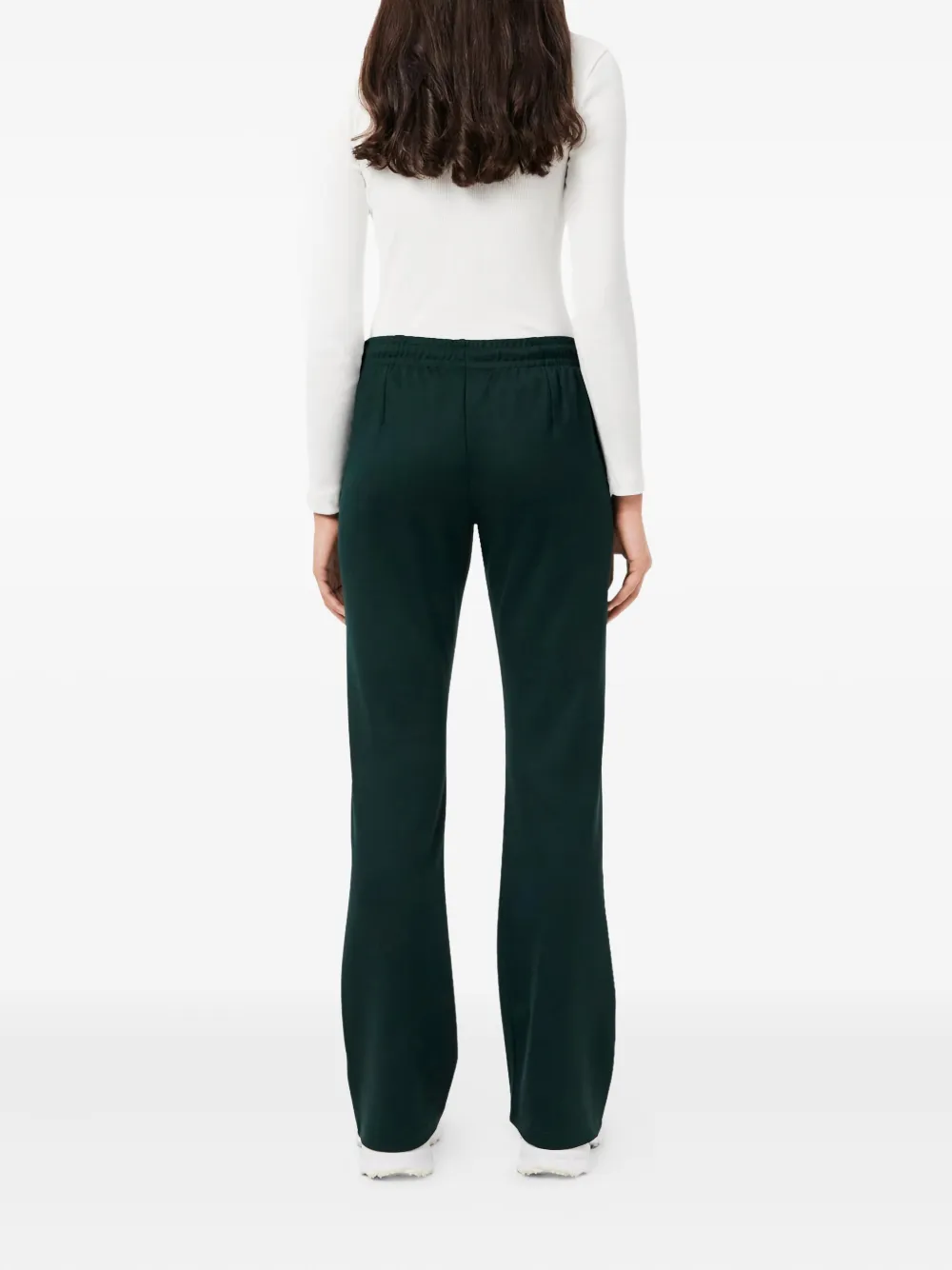 Lacoste Logo-patch Track Pants In Green