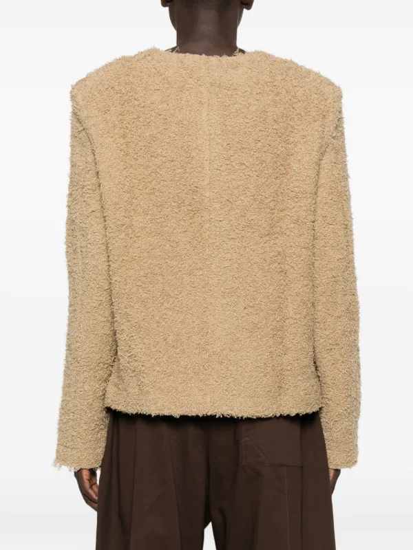 Séfr V-neck Textured Sweater | FARFETCH NO