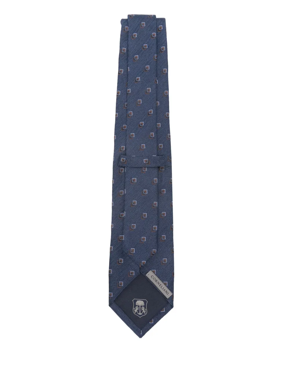 Corneliani square-pattern tie | Image 2