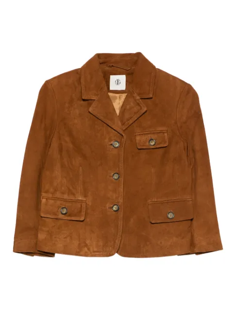 The Garment suede pocket jacket