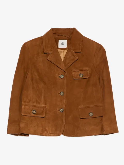 The Garment suede pocket jacket