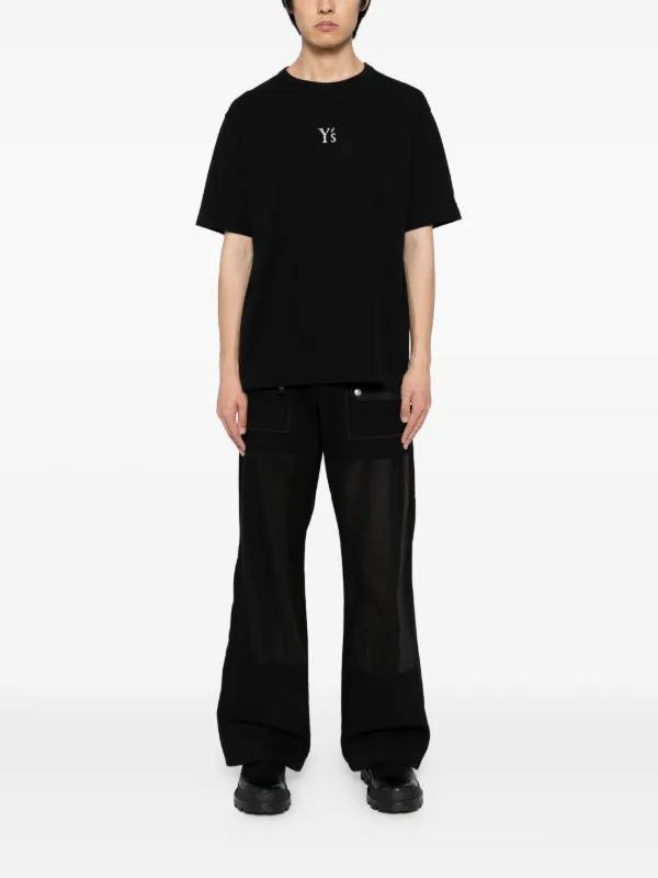Y's x New Era ロゴプリント Tシャツ | ブラック | FARFETCH JP