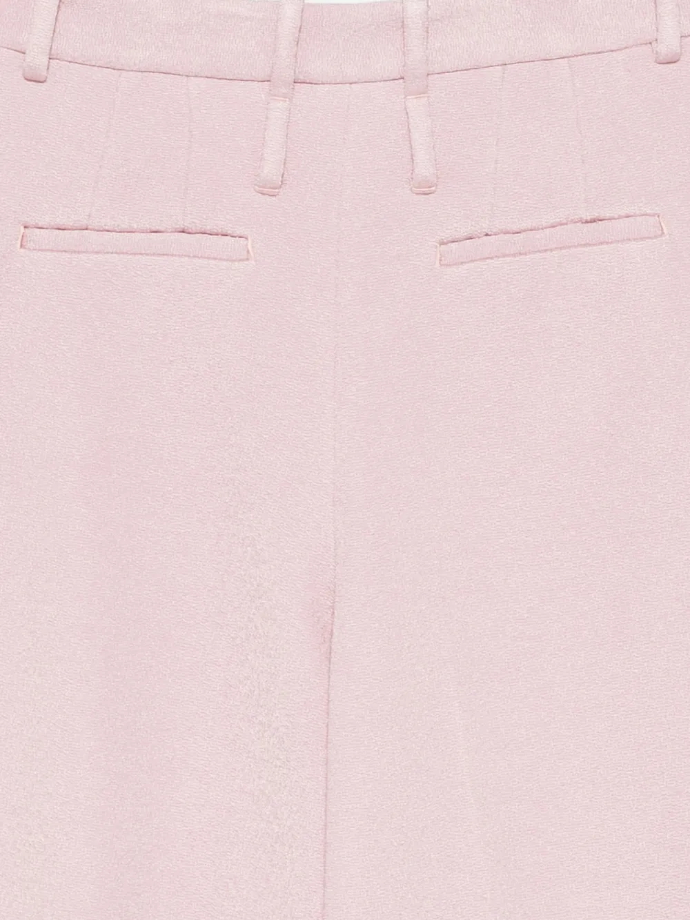 Jil Sander Concealed-fastening Trousers In Pink