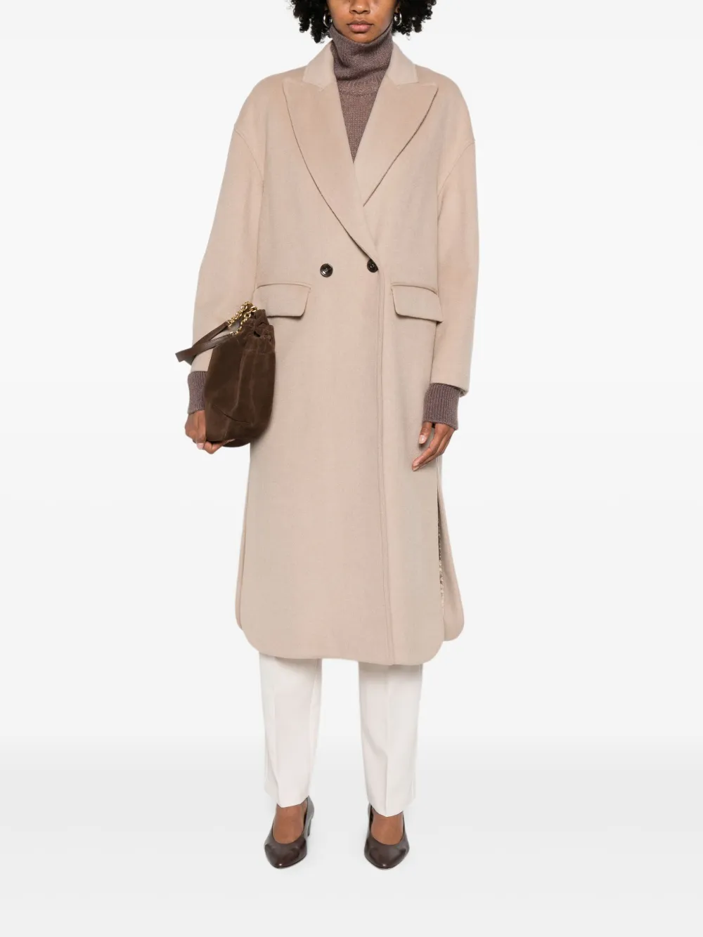 RAME double-breasted flap-pocket coat | Double Breasted & Peacoats | Image 2