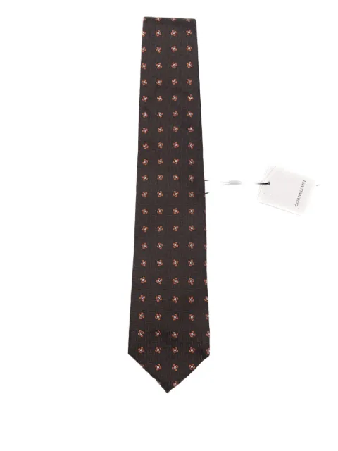 Corneliani floral-pattern tie