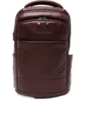 PIQUADRO leather backpack - Brown