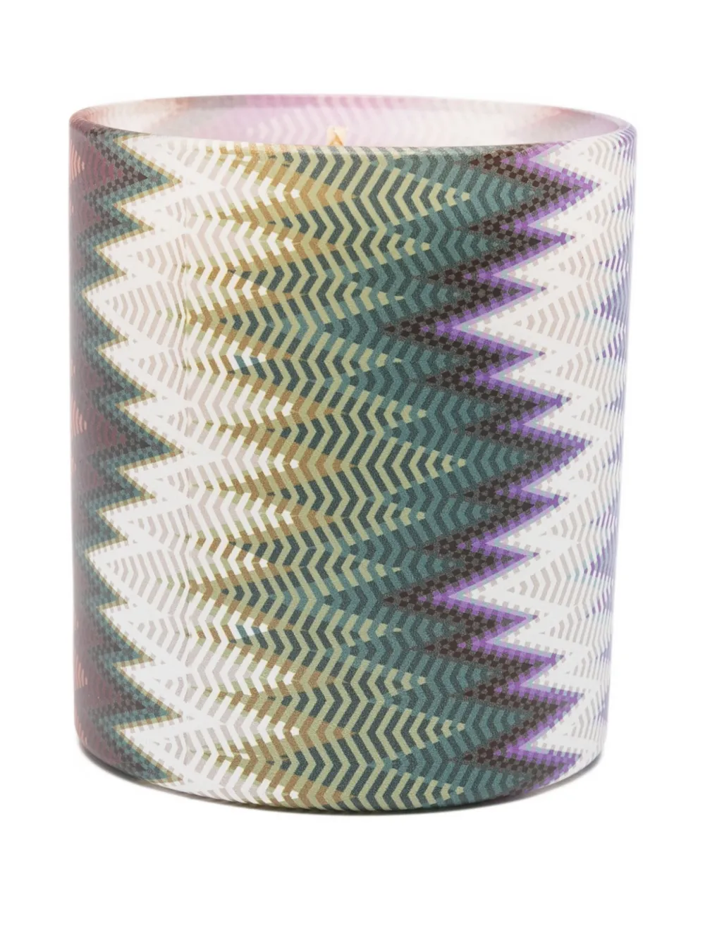 Missoni Zigzag-woven Scented Candle In Pink