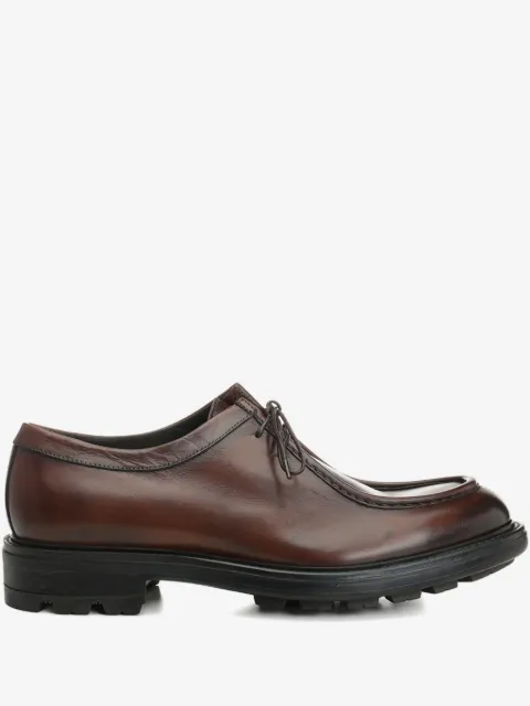 corvari leather loafers