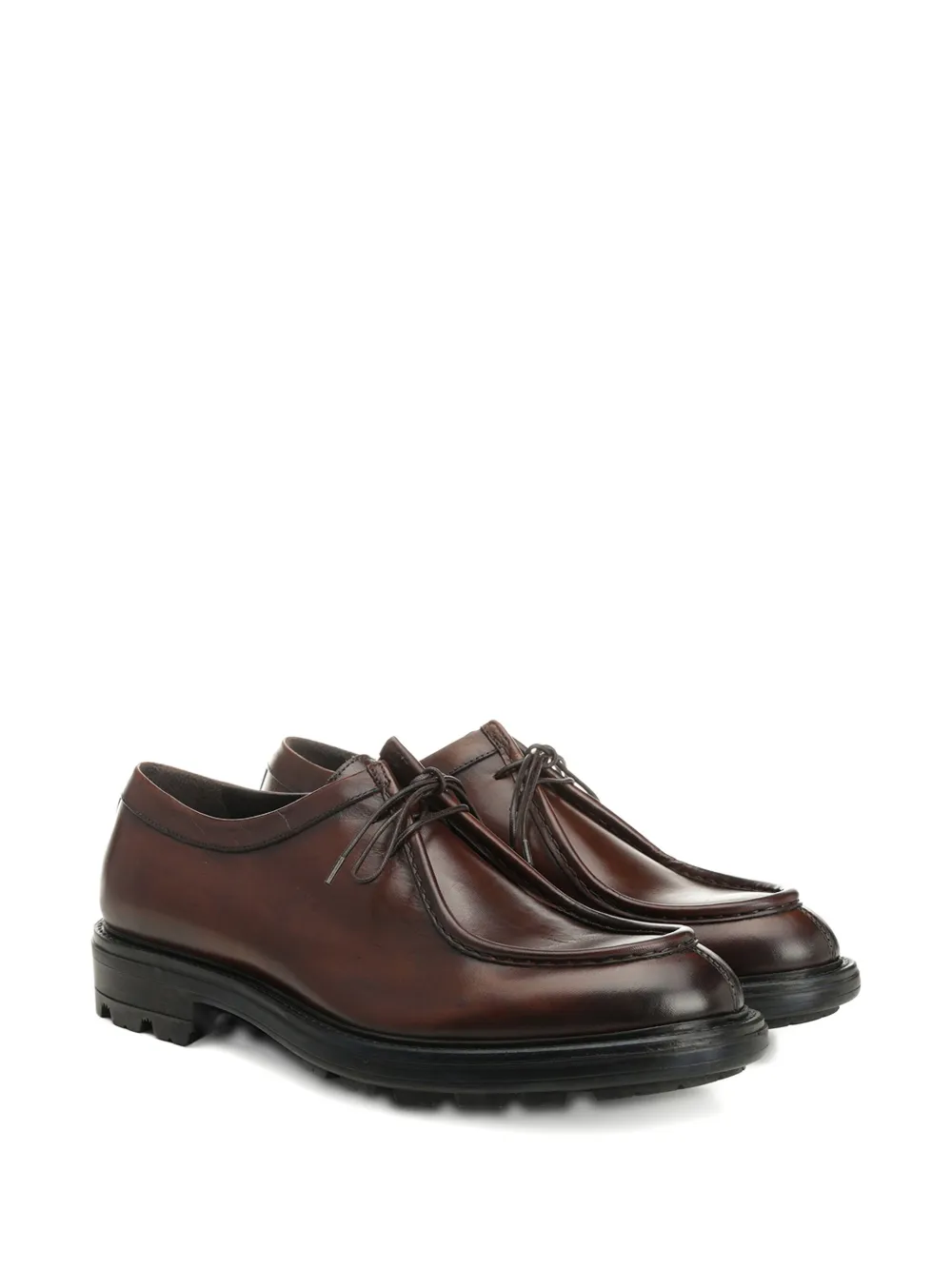 corvari Leren loafers Bruin