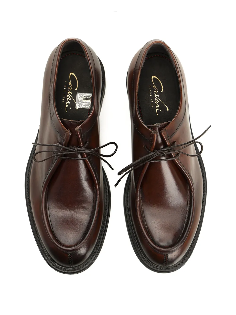 corvari Leren loafers Bruin