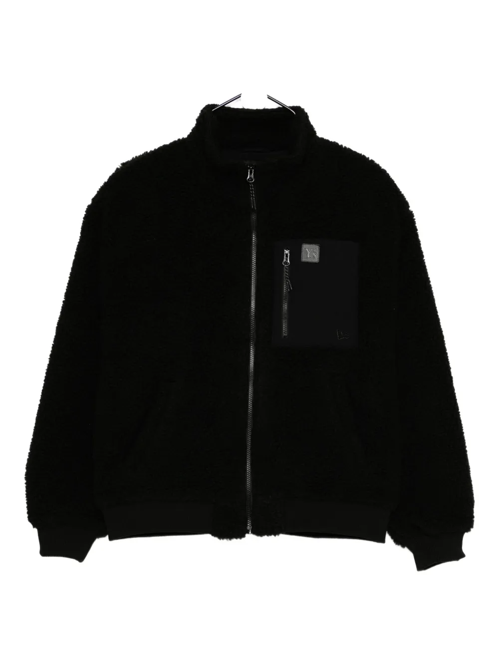 Y's X New Era Logo-embroidered Jacket In Black