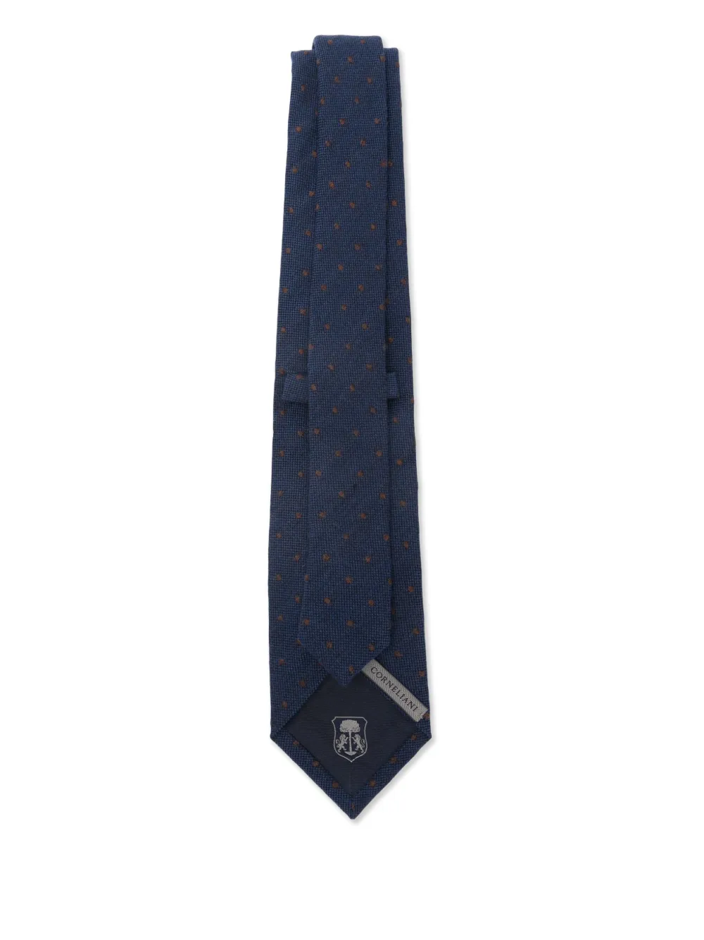 Corneliani Polka Dot-pattern Tie In Blue
