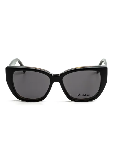 Max Mara lentes de sol con armazón cat eye y micas oscuras