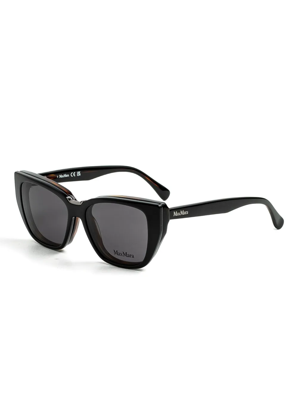 Max Mara Zonnebril met cat-eye montuur - Zwart