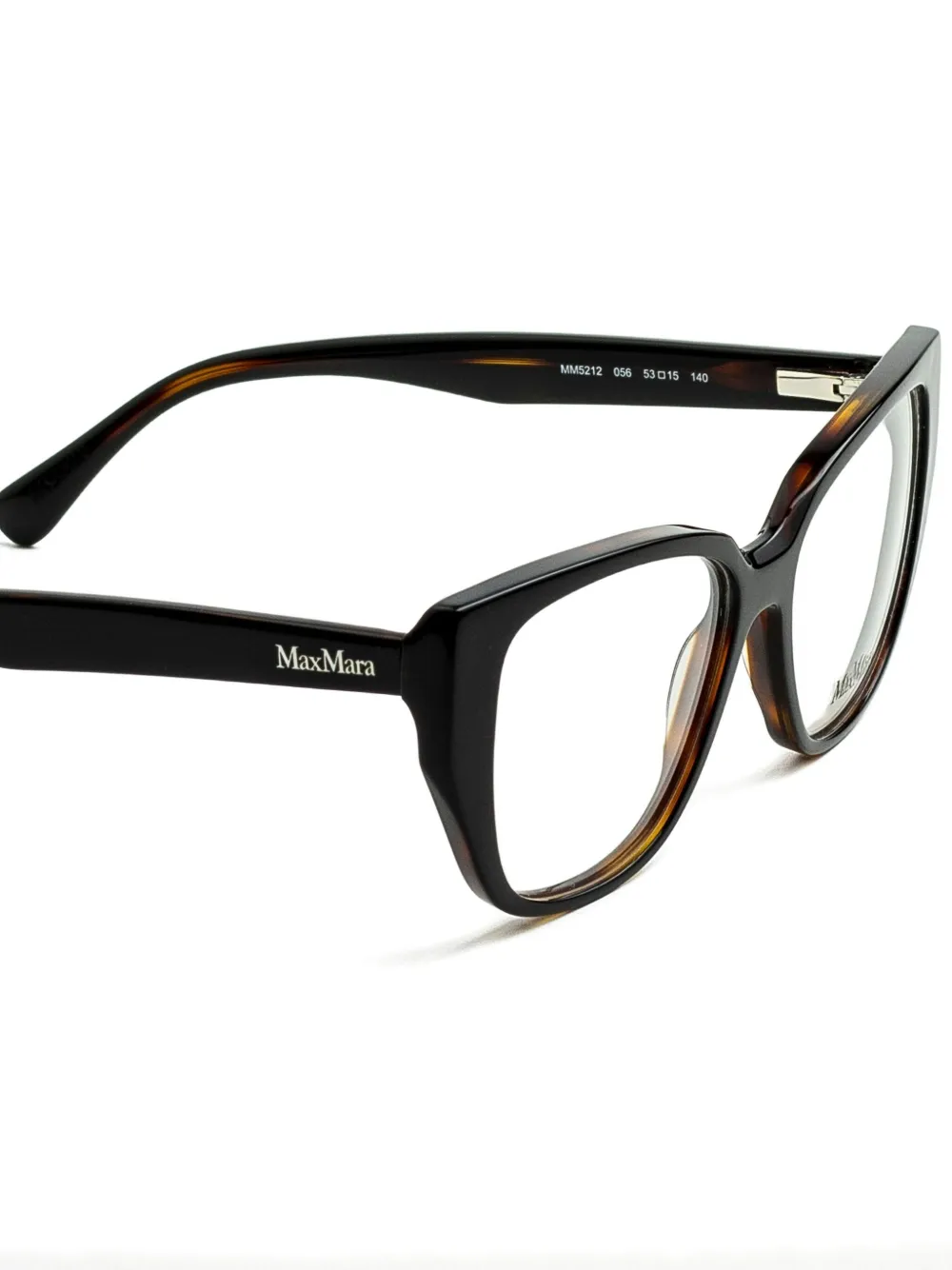 Max Mara Zonnebril met cat-eye montuur Zwart