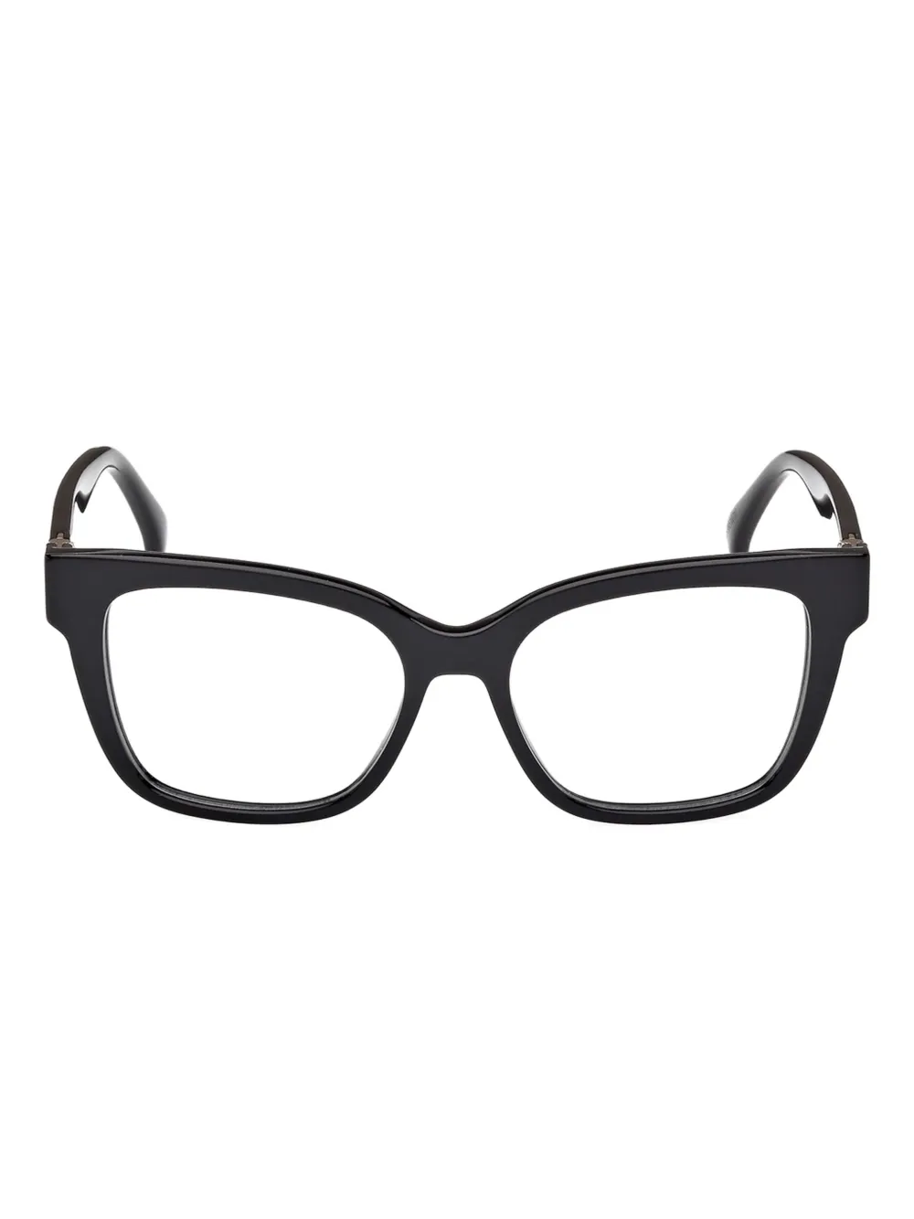 Max Mara Square-frame Glasses In Black