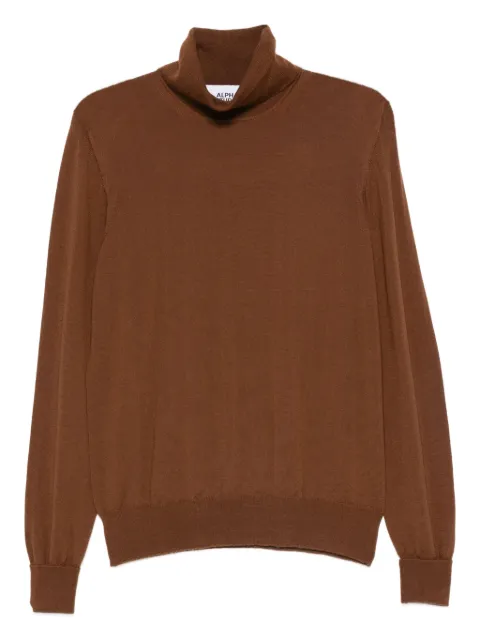 ALPHA STUDIO Maglione a collo alto a maniche lunghe