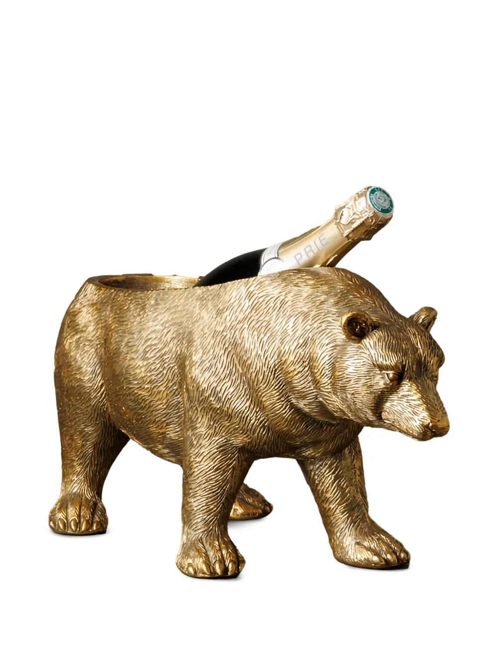 Cu I Seeyou Bear-shaped Ice Bucket In Gold