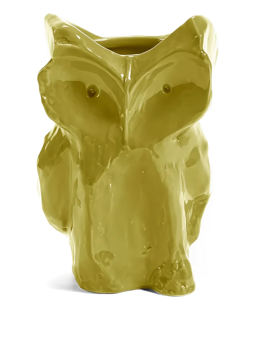 Serax x Marni owl-shaped ceramic vase (19.5cmx19.5cmx30cm) | Green | Image 1