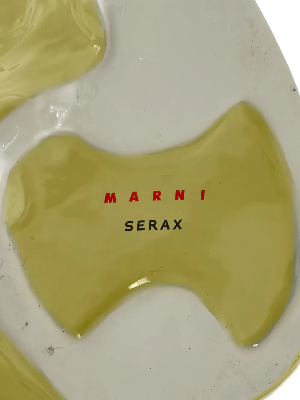 Serax X Marni Owl-shaped Ceramic Vase (19.5cmx19.5cmx30cm) In Green